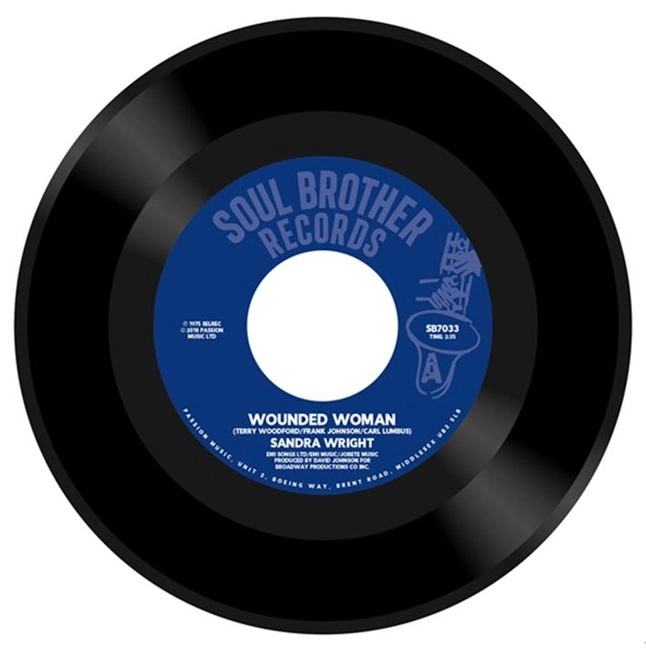 SANDRA WRIGHT / サンドラ・ライト / WOUNDED WOMAN / MIDNIGHT AFFAIR