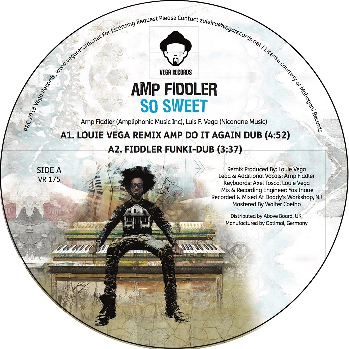 AMP FIDDLER / アンプ・フィドラー / SO SWEET (INC. LOUIE VEGA REMIX)