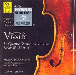 MARCO FORNACIARI / マルコ・フォルナチアリ / VIVALDI:LE QUATTRO STAGIONI A PARTI REALI