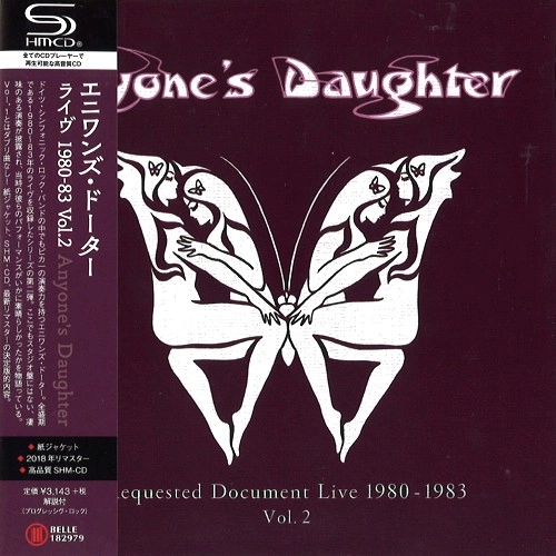 ANYONE'S DAUGHTER / エニワンズ・ドーター / LIVE 1980-83 VOL.2 / ライヴ1980－83 VOL.2（SHM-CD）