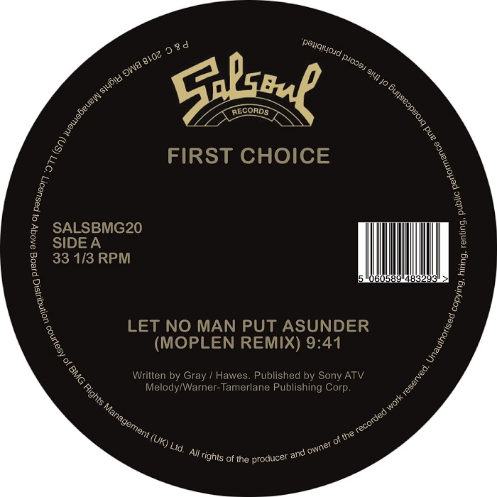 CANDIDO / FIRST CHOICE / JINGO / LET NO MAN PUT ASUNDER (MOPLEN EDITS)
