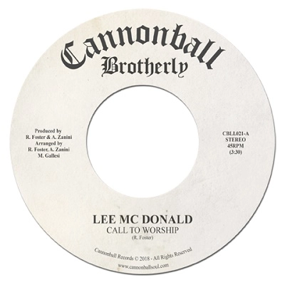 LEE MCDONALD / リー・マクドナルド / CALL TO WORSHIP