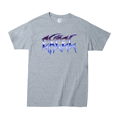 EXCEL (US) / エクセル / CROSSOVER THRASH T SHIRT gray/XL