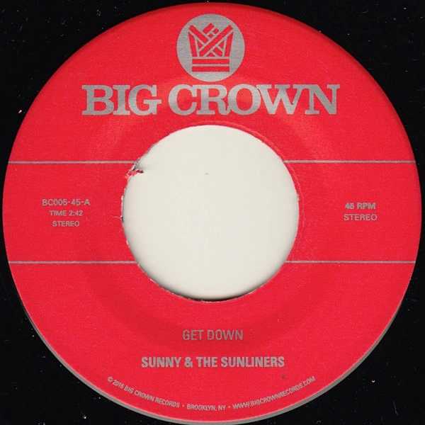 SUNNY & THE SUNLINERS / サニー&ザ・サンライナーズ / GET DOWN / CROSS MY HEART
