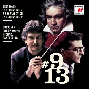 MICHAEL SANDERLING / ミヒャエル・ザンデルリンク / BEETHOVEN:SYMPHONY NO.9/SHOSTAKOVICH:SYMPHONY NO.13(2CD)