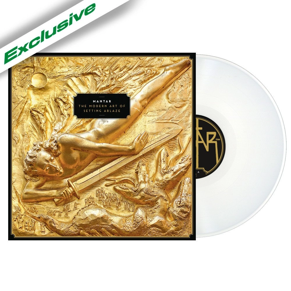 MANTAR / マンター / THE MODERN ART OF SETTING ABLAZE<WHITE VINYL>