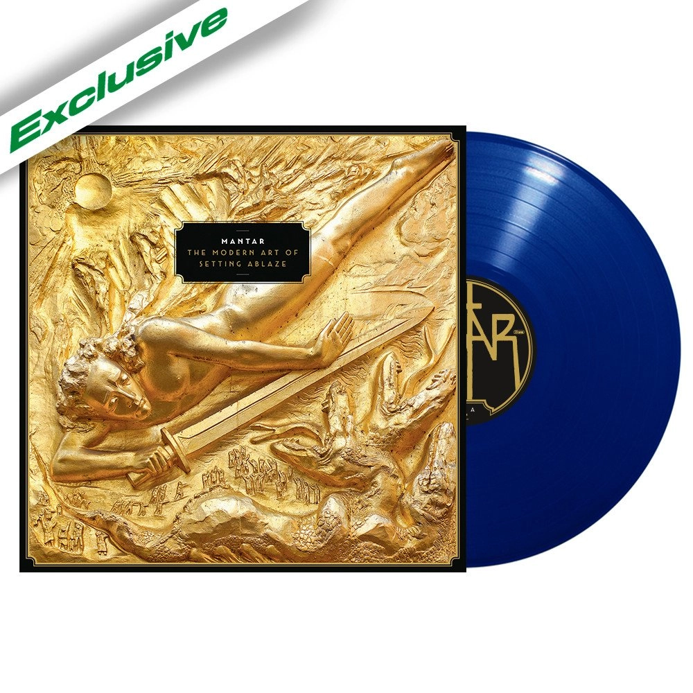 MANTAR / マンター / THE MODERN ART OF SETTING ABLAZE<DARK BLUE VINYL>