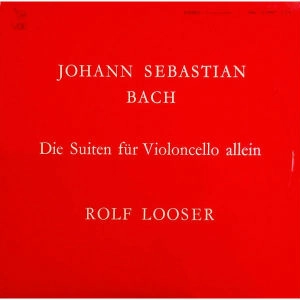 ROLF LOOSER / ロルフ・ローサー / BACH: 6 CELLO SOLO SUITES(3LP)