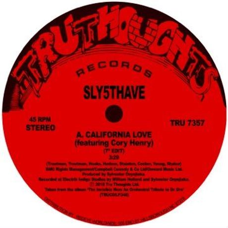 SLY5THAVE / CALIFORNIA LOVE (FEATURING CORY HENRY) / SHIZNIT (FEATURING JESSE FISCHER)