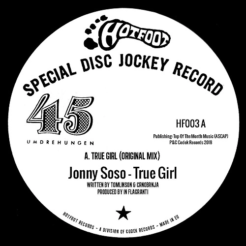 JONNY SOSO / TRUE GIRL