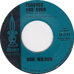 DON WILSON / FOREVER AND EVER