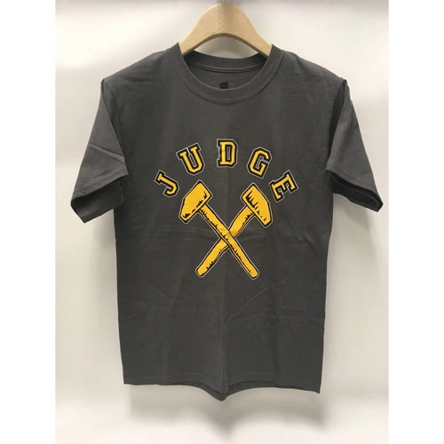 JUDGE / ジャッジ / ARCHED LOGO (L/ GREY)