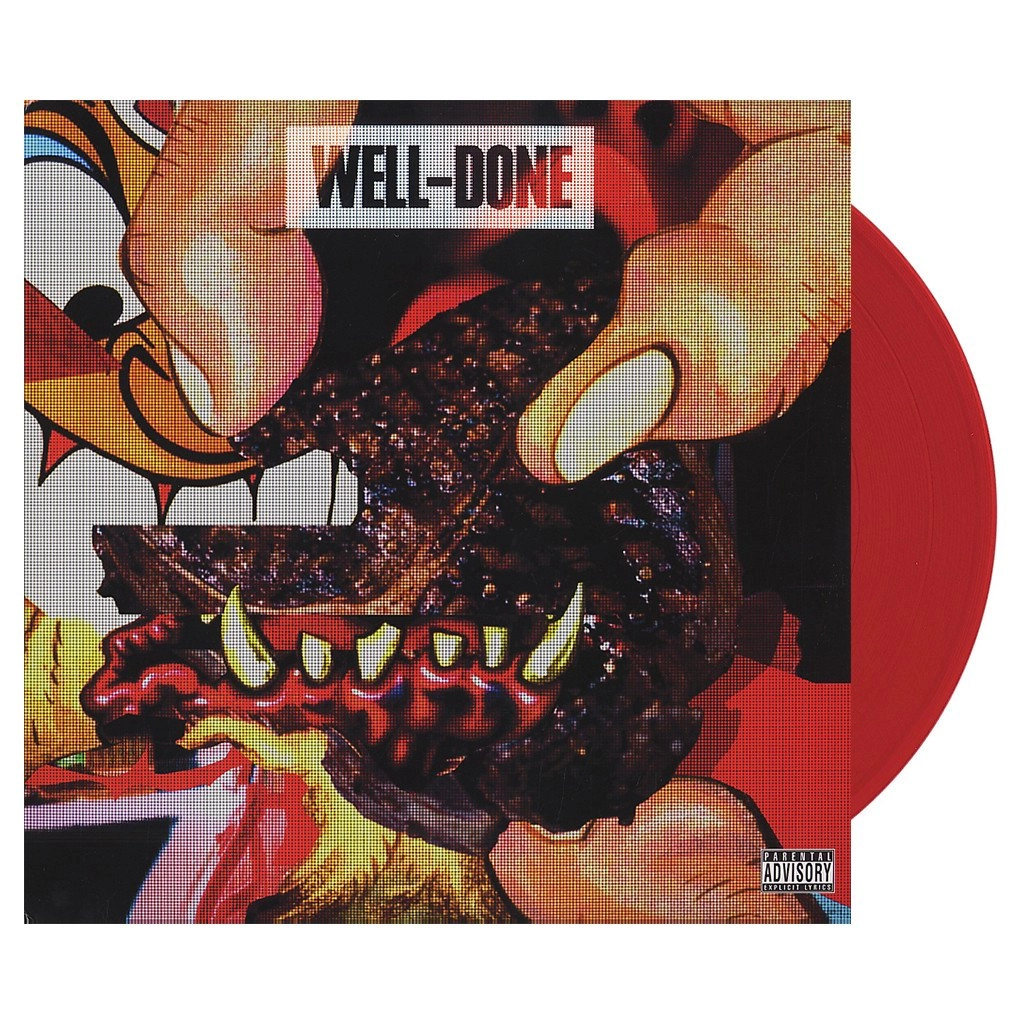 STATIK SELEKTAH & ACTION BRONSON / WELL DONE (RED VINYL)