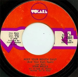 JEAN WELLS / ジーン・ウェルズ / KEEP YOUR MOUTH SHUT (AND YOUR EYES OPEN)