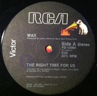 WAX / ワックス / RIGHT TIME FOR US / CAN'T HIDE FROM LOVE
