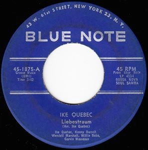 IKE QUEBEC / アイク・ケベック / LIEBESTRAUM / SHU SHU (7")