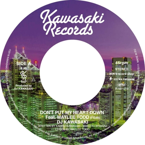 DJ KAWASAKI / DON'T PUT MY HEART DOWN