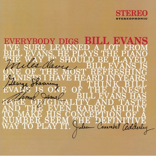 BILL EVANS / ビル・エヴァンス / EVERYBODY DIGS BILL EVANS