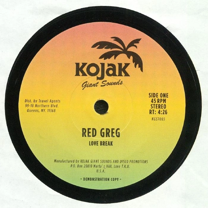 RED GREG / LOVE BREAK / BURNING