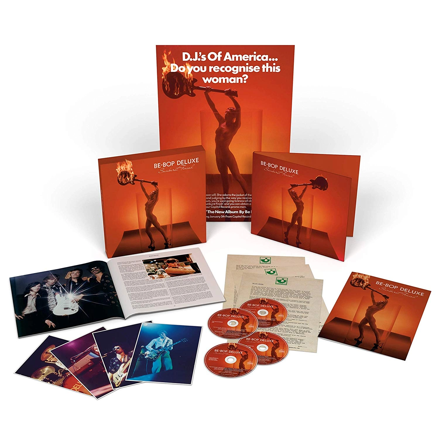 BE-BOP DELUXE / ビー・バップ・デラックス / SUNBURST FINISH: EXPANDED & REMASTERED 3CD / 1DVD EDITION