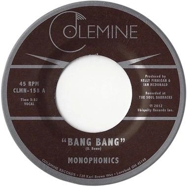 MONOPHONICS / モノフォニックス / BANG BANG / THINKING BLACK