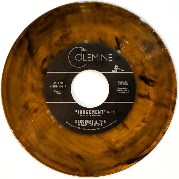 DEROBERT & THE HALF-TRUTHS / デロバート&ザ・ハーフ・トゥルーセズ / JUDGEMENT (ORANG VINYL)