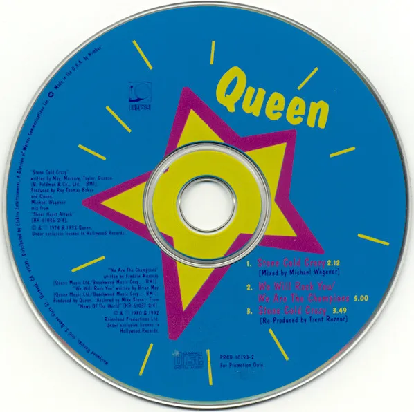 QUEEN / クイーン / STONE COLD CRAZY