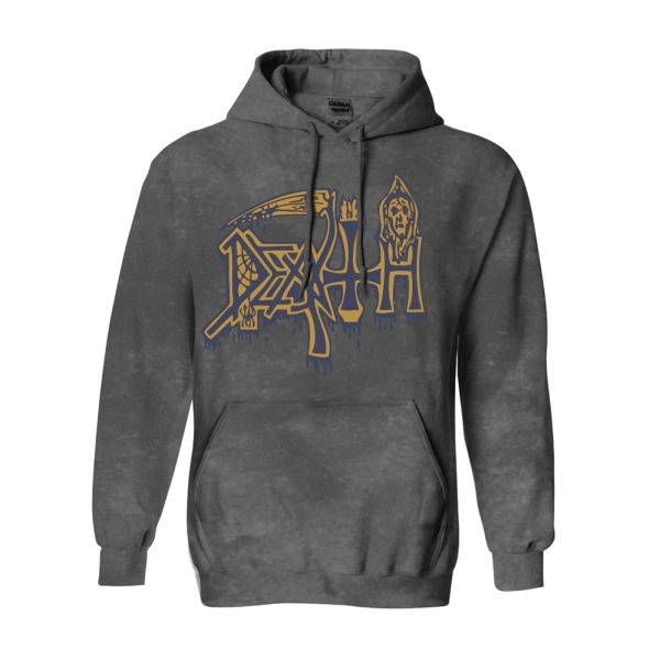 DEATH / デス / LEPROSY - VINTAGE WASH<HOODED SWEATSHIRT/SIZE:S>