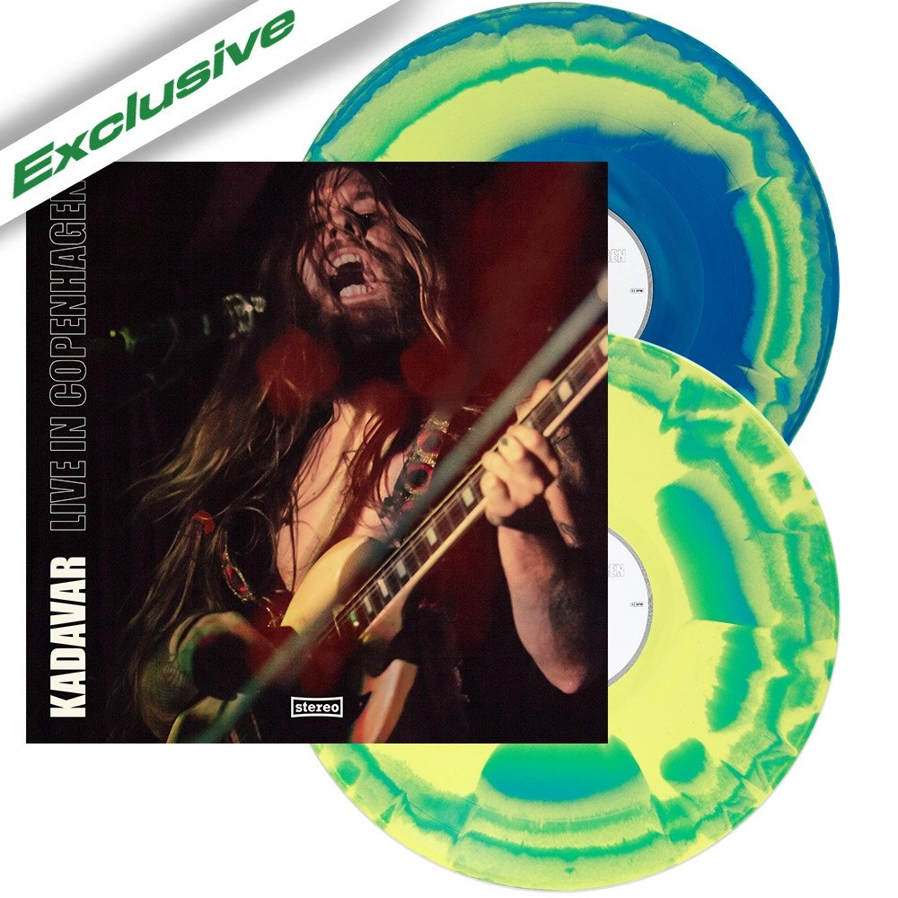 KADAVAR / カダヴァー / LIVE IN COPENHAGEN<DEEP BLUE / YELLOW SWIRL VINYL>