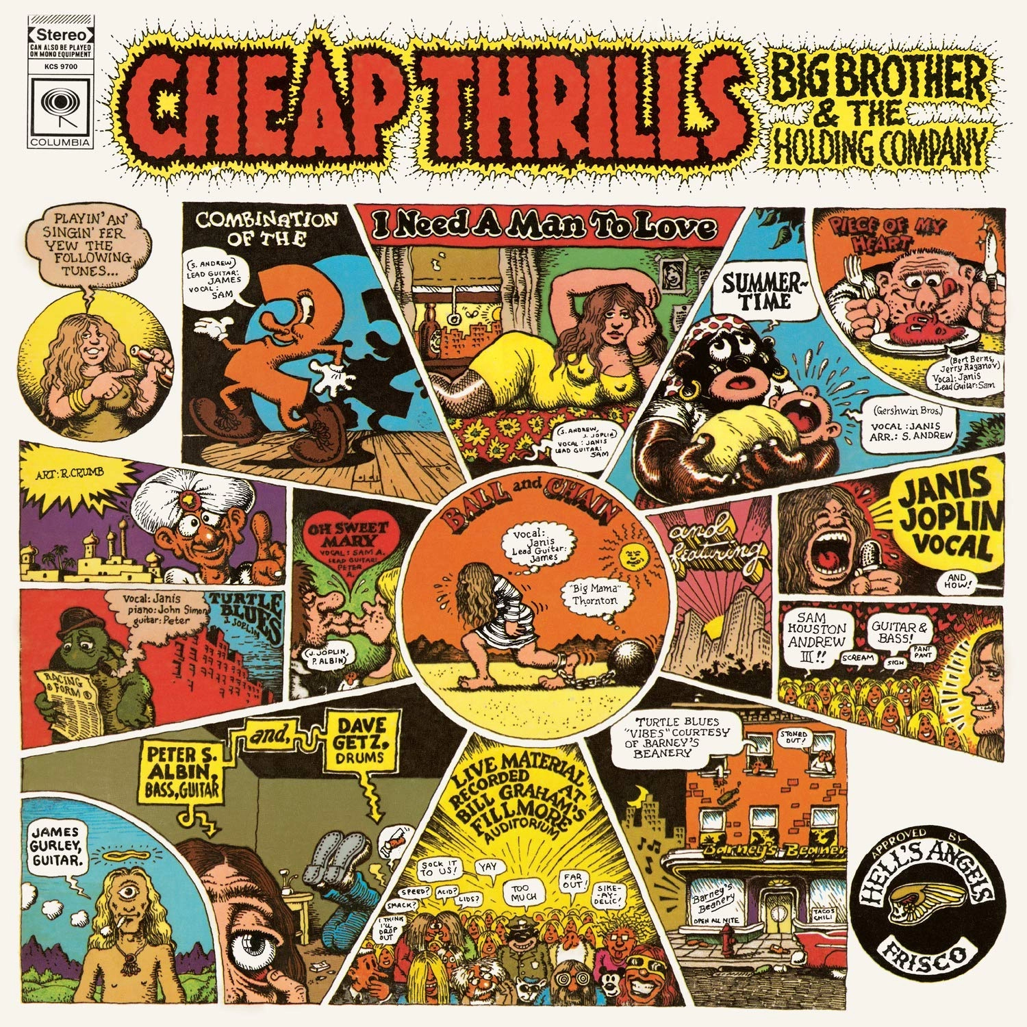 BIG BROTHER AND THE HOLDING COMPANY / ビック・ブラザー・アンド・ザ・ホールディング・カンパニー / CHEAP THRILLS (2018 VINYL)
