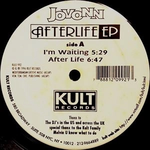 JOVONN / ジョヴォーン / AFTERLIFE EP