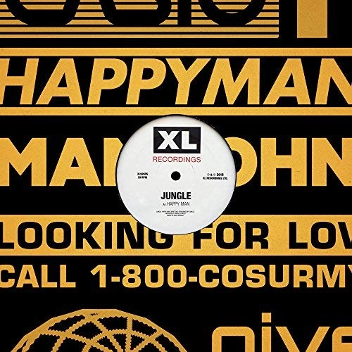 JUNGLE / HAPPY MAN/HOUSE IN LA (12")