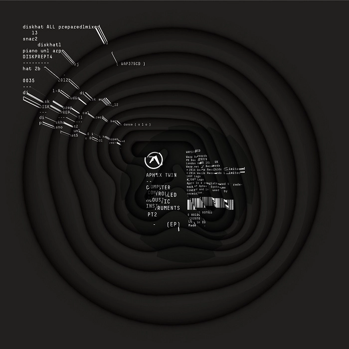 APHEX TWIN / エイフェックス・ツイン / COMPUTER CONTROLLED ACOUSTIC INSTRUMENTS PT2 EP (期間限定崩壊ジャケ)