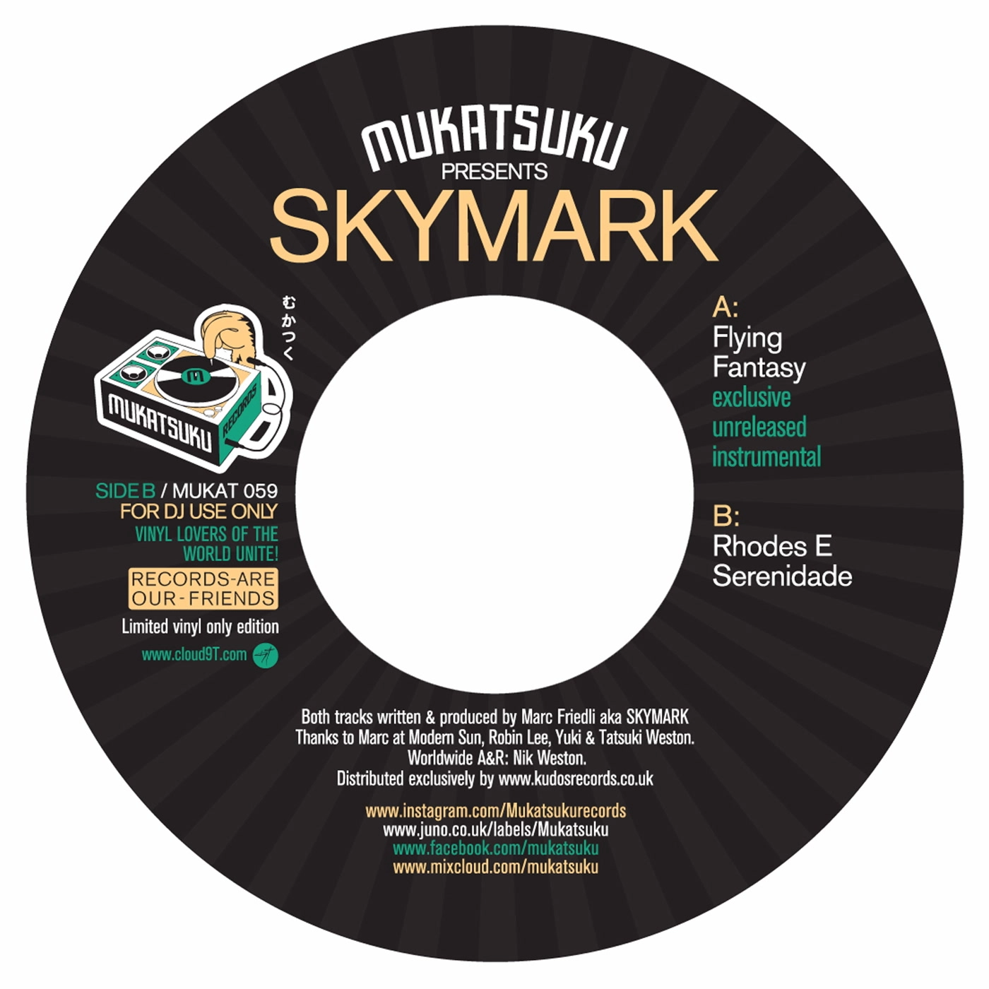 SKYMARK / スカイマーク / MUKATSUKU PRESENTS: SKYMARK