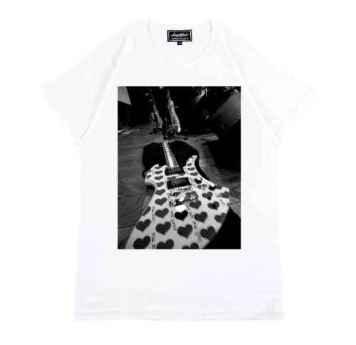 hide / Amplifier “hide” TEE design E　WHITE　S