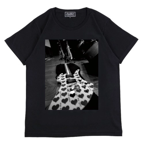hide / Amplifier “hide” TEE design E　BLACK　L