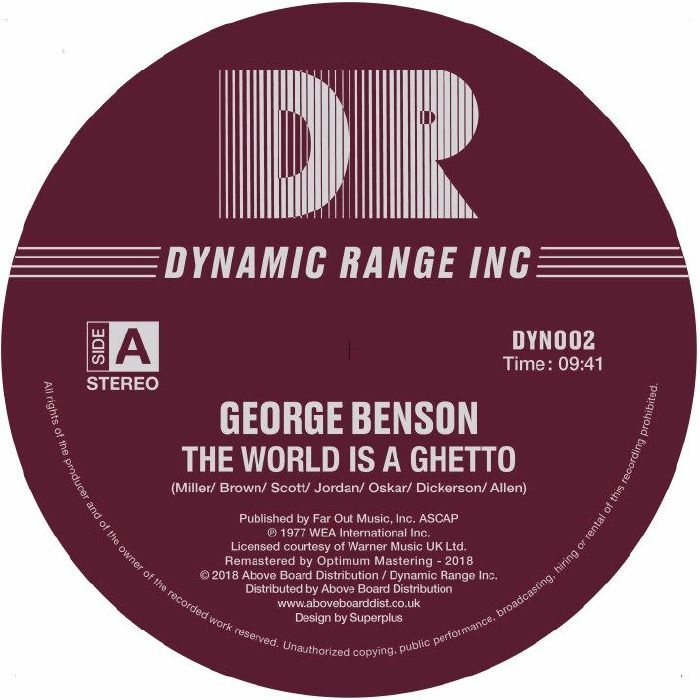GEORGE BENSON / ジョージ・ベンソン / WORLD IS A GHETTO