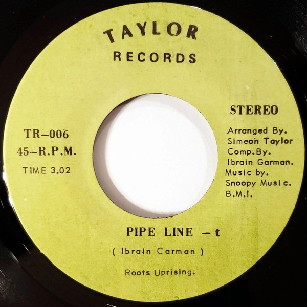 ROOTS UPRISING / PIPE LINE