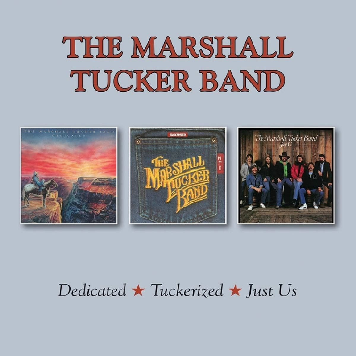 MARSHALL TUCKER BAND / マーシャル・タッカー・バンド / DEDICATED/TUCKERIZED/JUST US