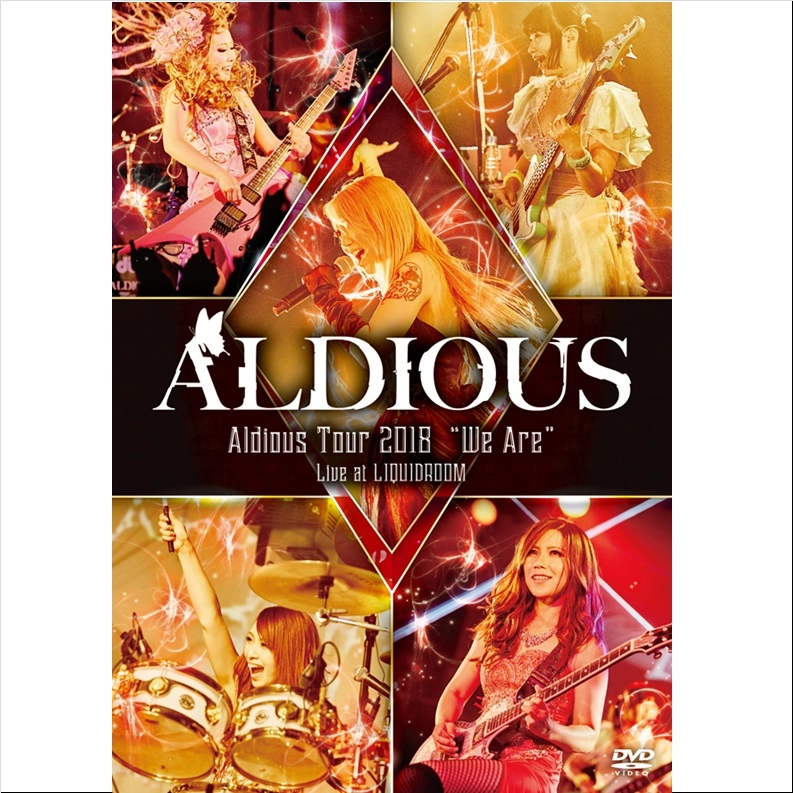 ALDIOUS / アルディアス / アルディアス・ツアー 2018 “ウィ・アー” ライヴ・アット・リキッドルーム