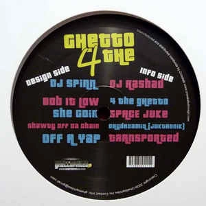 DJ SPINN AND DJ RASHAD / DJ SPINN & DJ RASHAD / 4 THE GHETTO