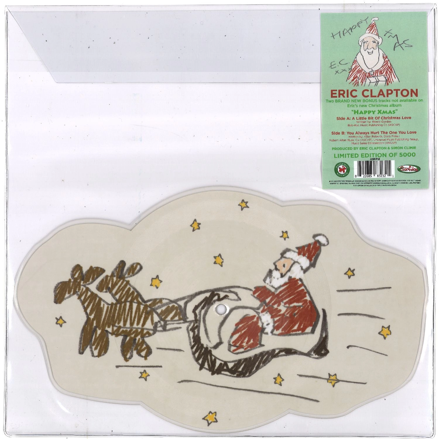 ERIC CLAPTON / エリック・クラプトン / HAPPY XMAS [12"]