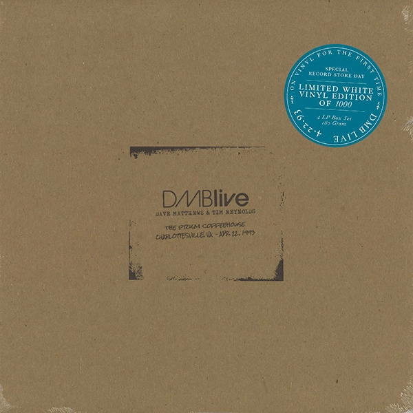 DAVE MATTHEWS & TIM REYNOLDS / LIVE TRAX PRISM COFFEEHOUSE [COLORED 4LP+7"]