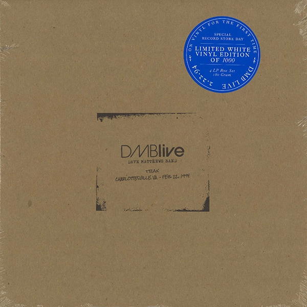 DAVE MATTHEWS BAND / デイヴ・マシューズ・バンド / LIVE TRAX CHARLOTTESVILLE, VA 2/22/94 [COLORED 4LP+7"]