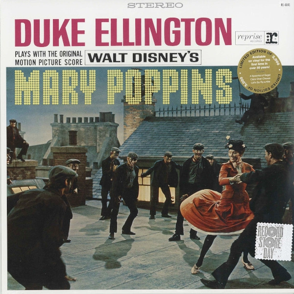 DUKE ELLINGTON / デューク・エリントン / PLAYS WITH THE ORIGINAL MOTION PICTURE SCORE MARY POPPINS [LP] (COLORED VINYL, LIMITED TO 3000, INDIE-RETAIL EXCLUSIVE)