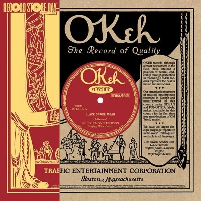 BLIND LEMON JEFFERSON / ブラインド・レモン・ジェファスン / Black Snake Moan / Matchbox Blues