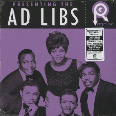 AD LIBS / アド・リブズ / Presenting... The Ad Libs
