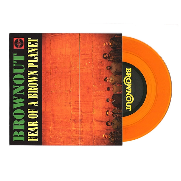 BROWNOUT / ブラウンアウト / "TRACKSTAR THE DJ TO THE EDGE OF PANIC ""GOLD VINYL"" 7"" "
