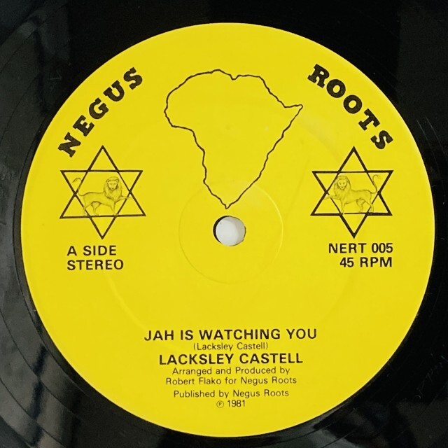 LACKSLEY CASTEL / JAH IS WATCHING YOU