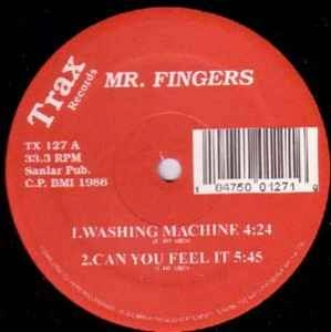 MR.FINGERS / ミスター・フィンガーズ / WASHING MACHINE/CAN YOU FEEL IT (2000 BARCODE)
